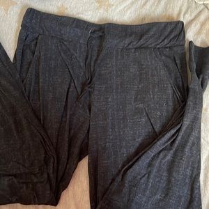 long (tall) black sweatpants